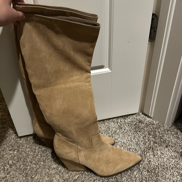 NWT Oasis society knee high boots size 8 - Picture 2 of 5